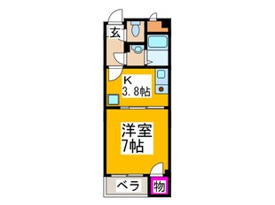 ブレスコート新金岡　Ⅴ号館の物件間取画像